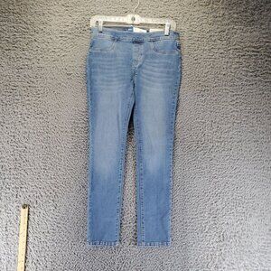 Old Navy Jeans Girls XL Light Blue Skinny Adjustable Waist Stretch Denim *NWT*